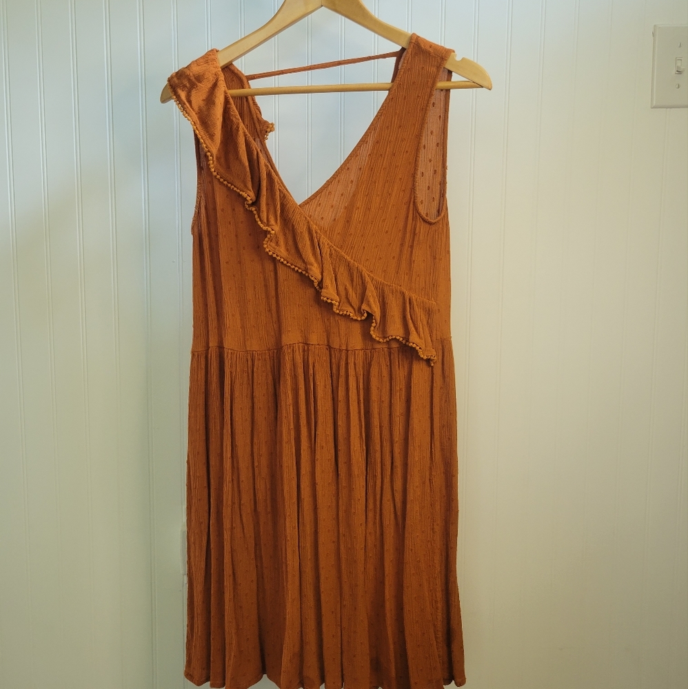 Orange dress